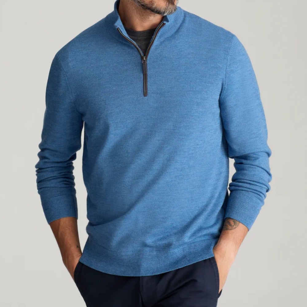 UNTUCKit 100% Merino Wool Men’s Sweater